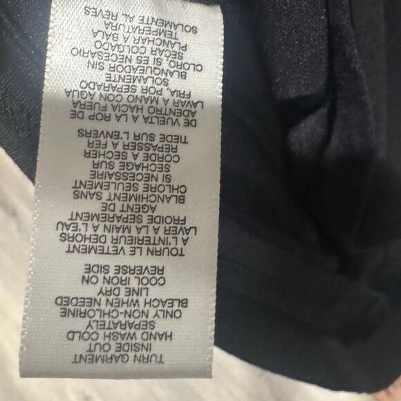 Michael Kors Black Mini Skirt With Stud Detail , Side Zipper Size 6 - Picture 9 of 9